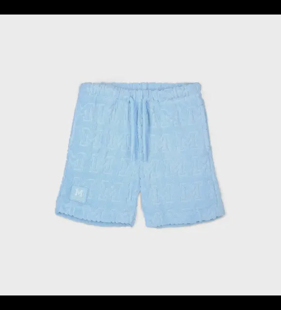 Mitch & Son Orion short set badstof licht blauw
