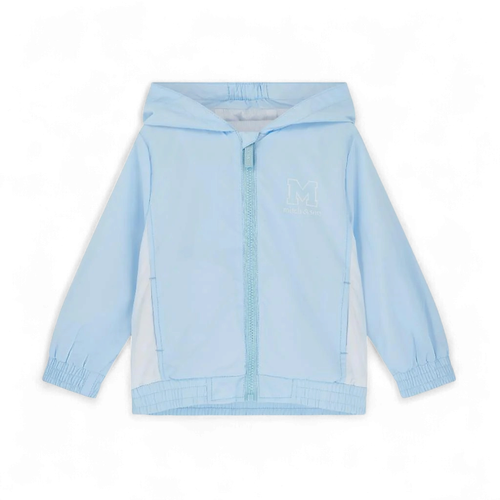Mitch & Son Oliver zomer jas licht blauw