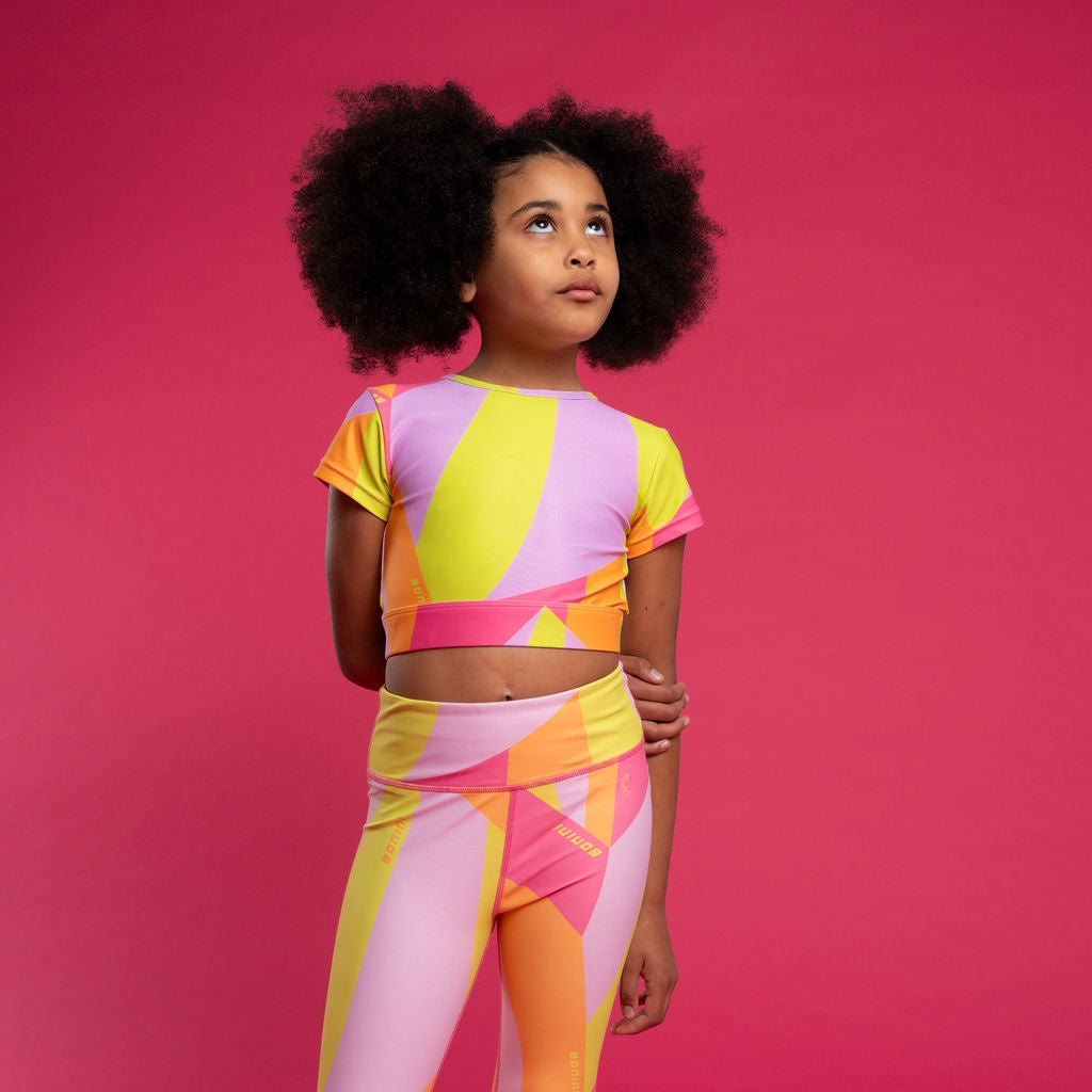 Bonini shirt hot pink multicolor