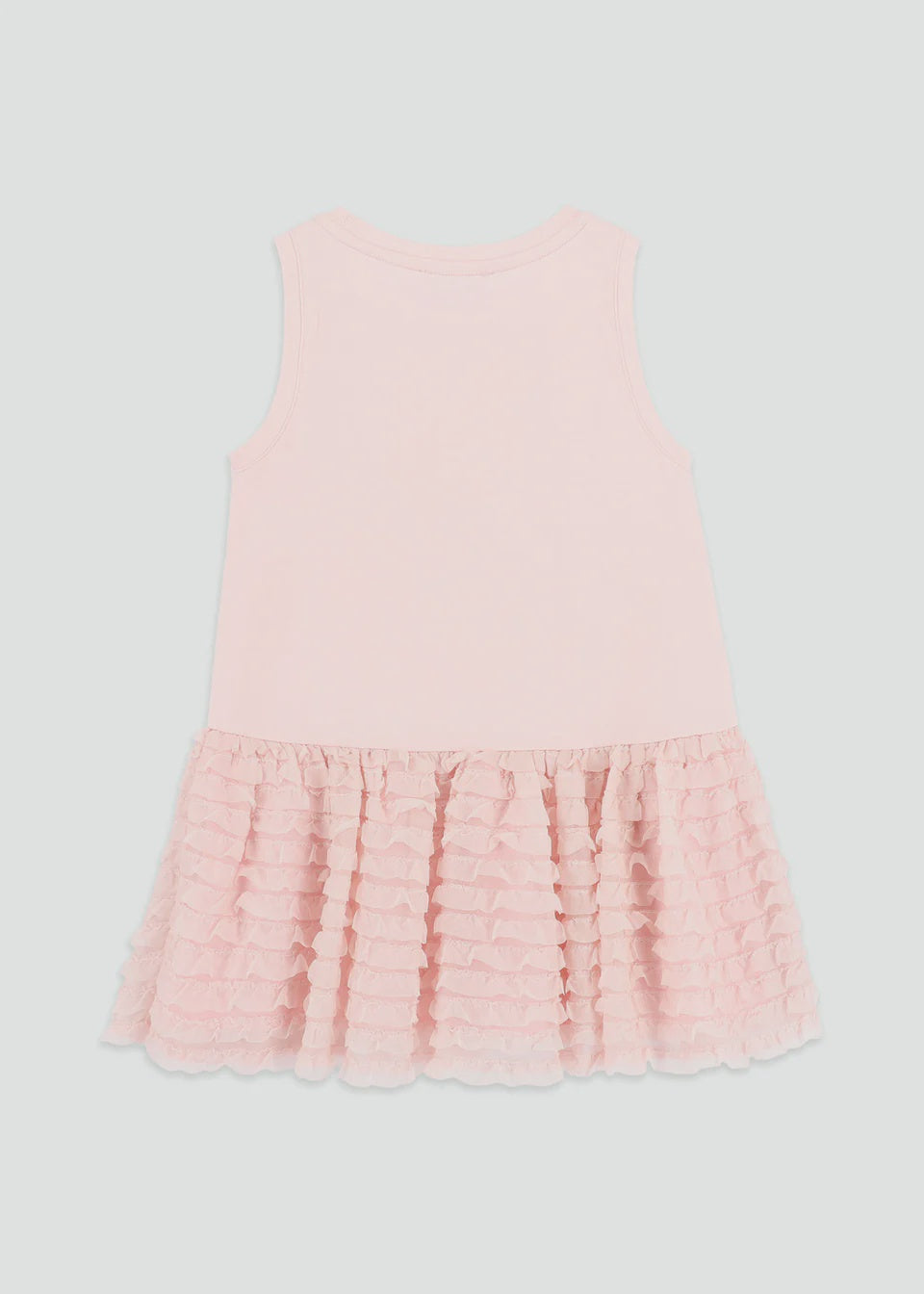 Angel's face Penelope Tee Dress With Frilly Skirt Pale Pink