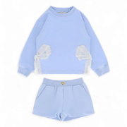 Angel's Face Anora Bow Set Pretty Blue