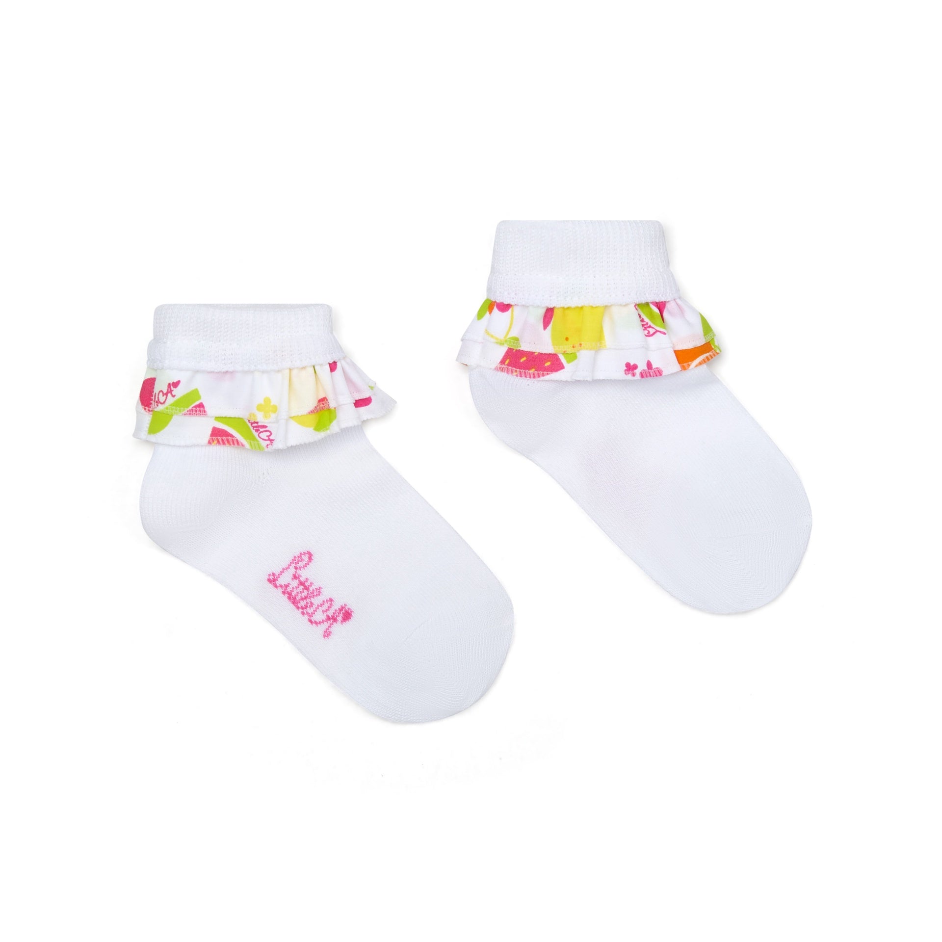 Little A enkelsok Poppy Bright White