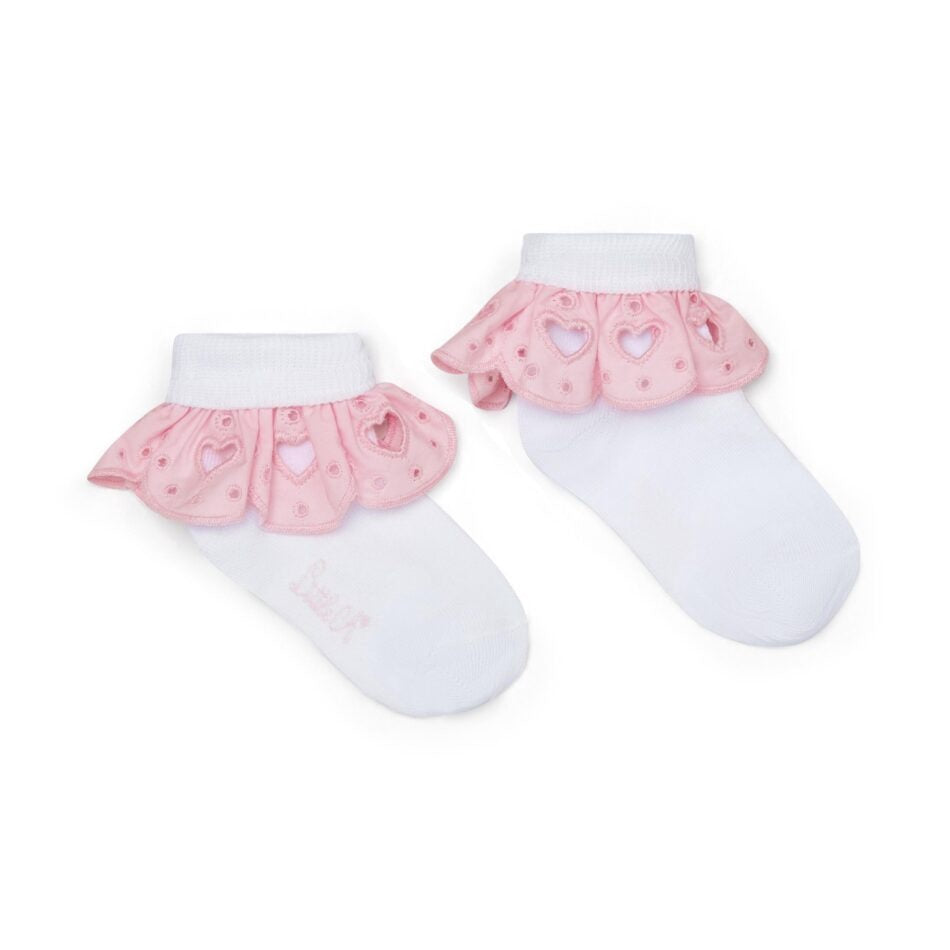 Little A Ona tulle enkelsokjes (Bright White)