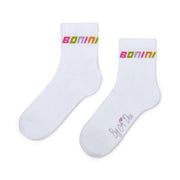 Bonini sokken Twirl Bright White