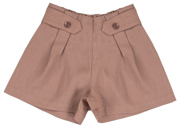 EMC meisjes korte broek bruin