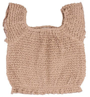 EMC meisjes top bruin