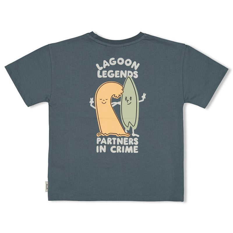 Sturdy T-shirt oversized - Lagoon Legends