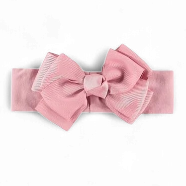 Angel's face haarband bonnie baby fairy pink