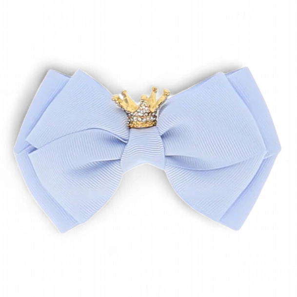 Angel's fce haarstrik clip licht blauw