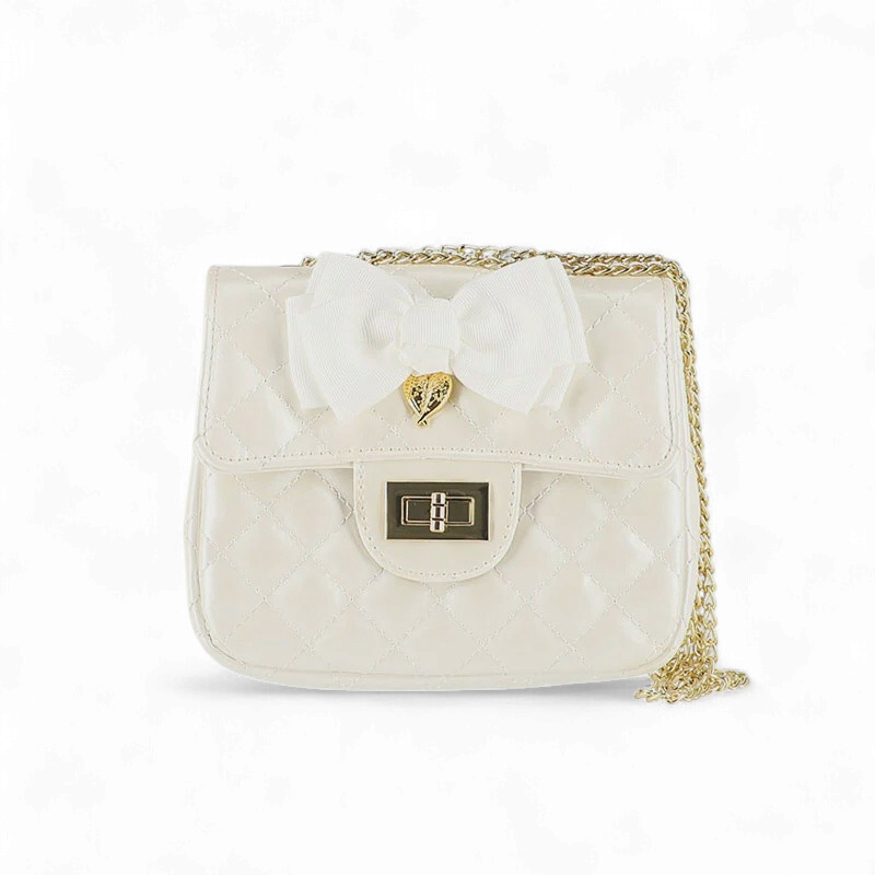 Angels Face Skyla Gewatteerde Parel Witte Tas