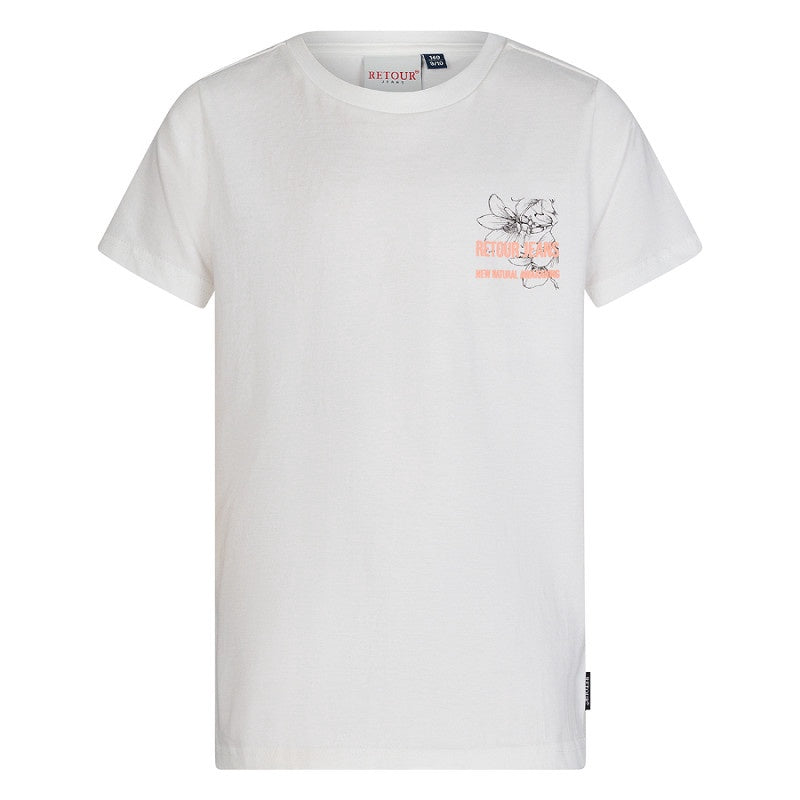 Retour jongens tshirt off white Nathan