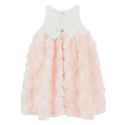 Angel's Face ReeRee 3D Roses Dress Snowdrop/Pink