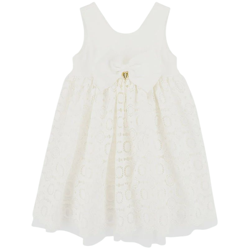 Angel's Face Corella Lace Dress Snowdrop