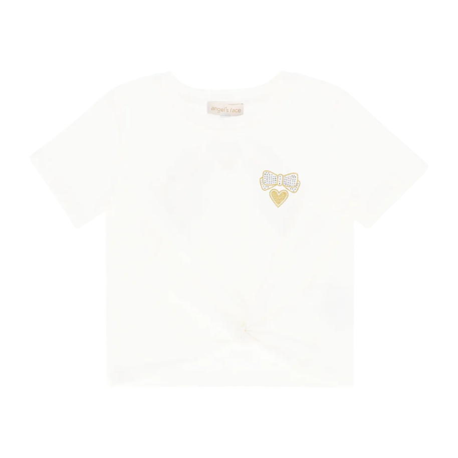 Angel’s Face Amelia Wings Printed Tee Snowdrop