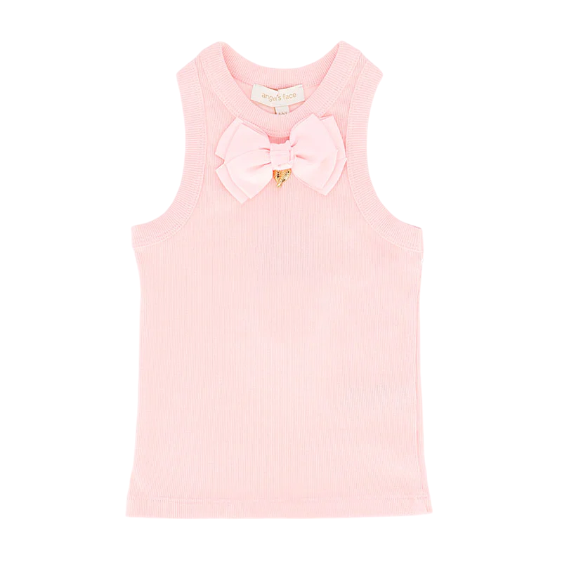 Angel's Face  VIRGINIA VEST TOP PALE PINK