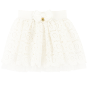 Angels face Blossom Lace Skirt Snowdrop