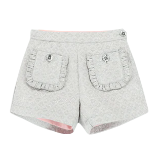 Angels Face Broadway Jacquard Shorts Platinum