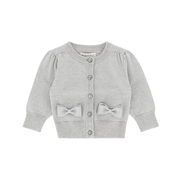 Angels Face Nikki Metallic Baby Cardigan Silver