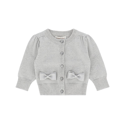Angels Face Nikki Metallic Baby Cardigan Silver