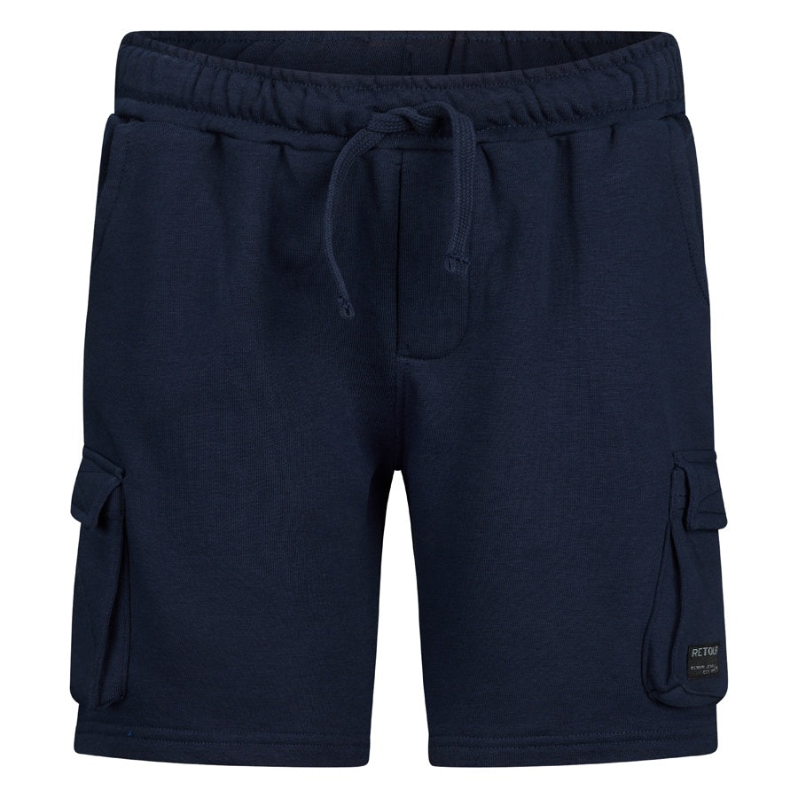 Retour jongens korte broek Apollo donker blauw