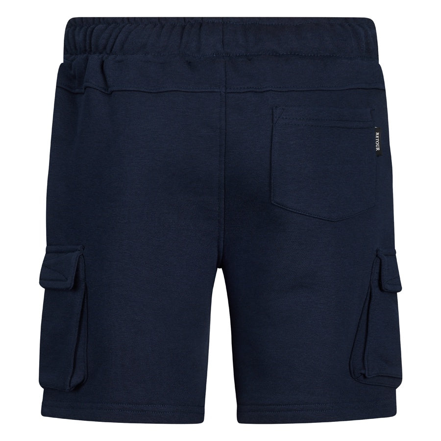 Retour jongens korte broek Apollo donker blauw