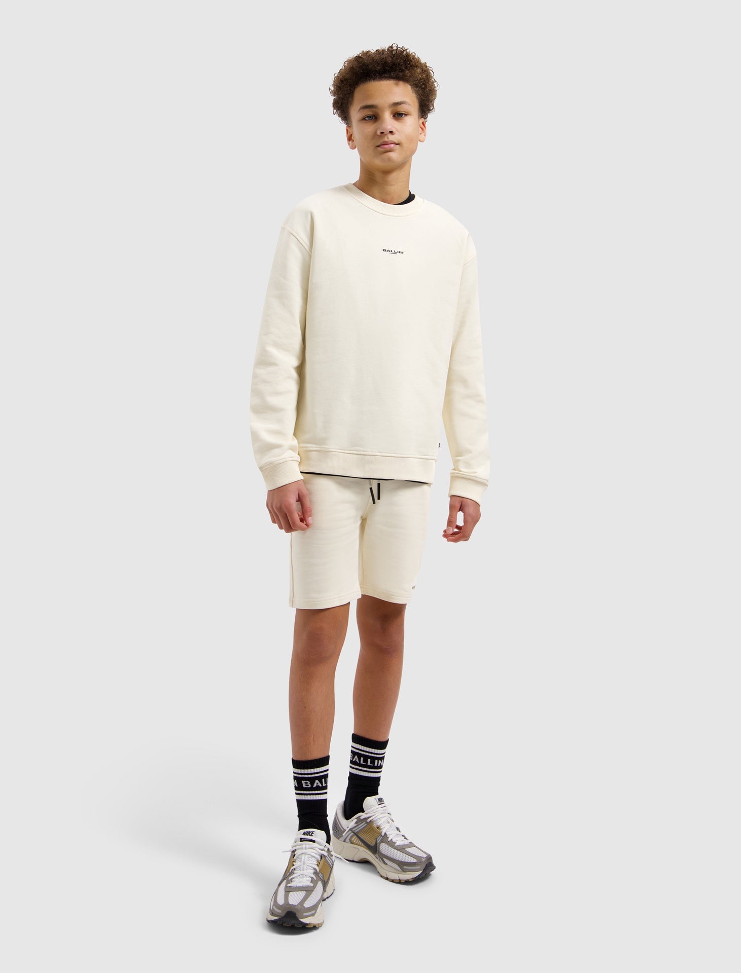 Ballin Junior Original Logo Short ecru
