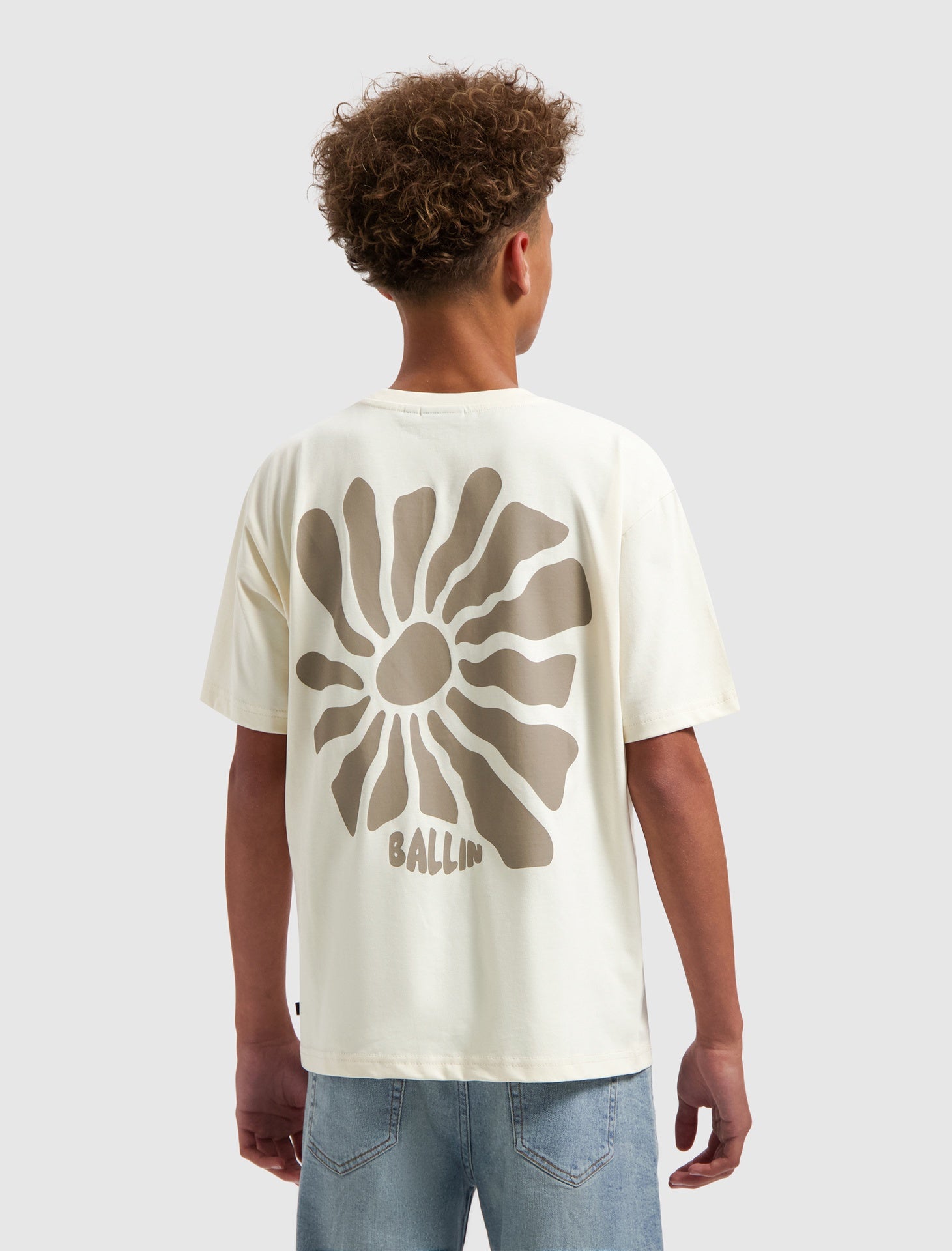 Ballin Junior Sunshine T-shirt ecru