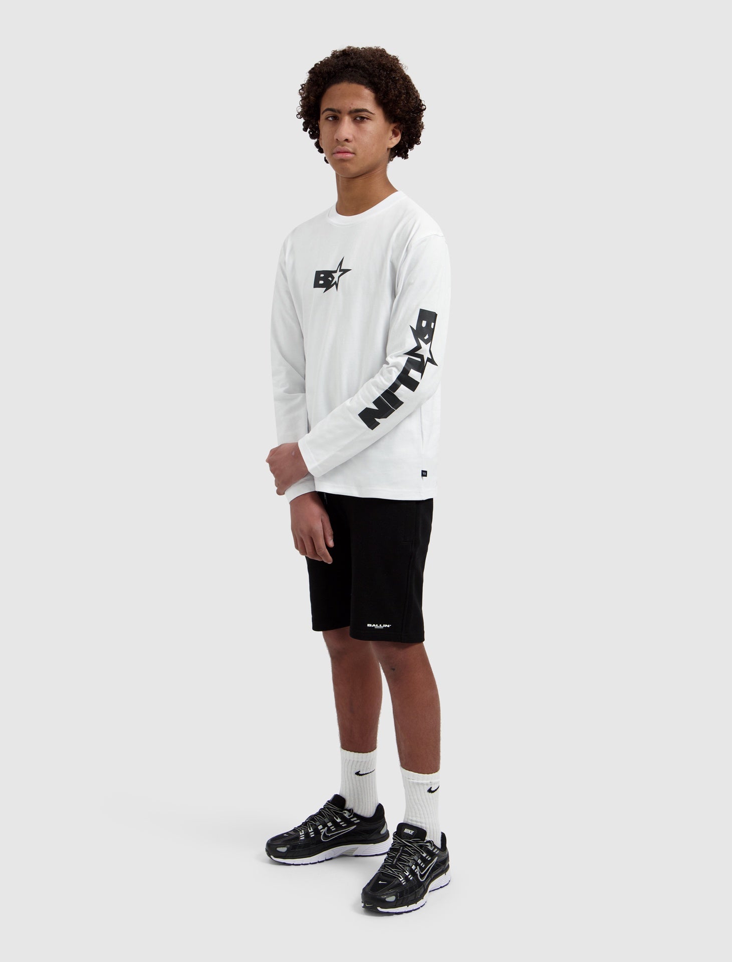 Ballin Junior Original Logo Short zwart
