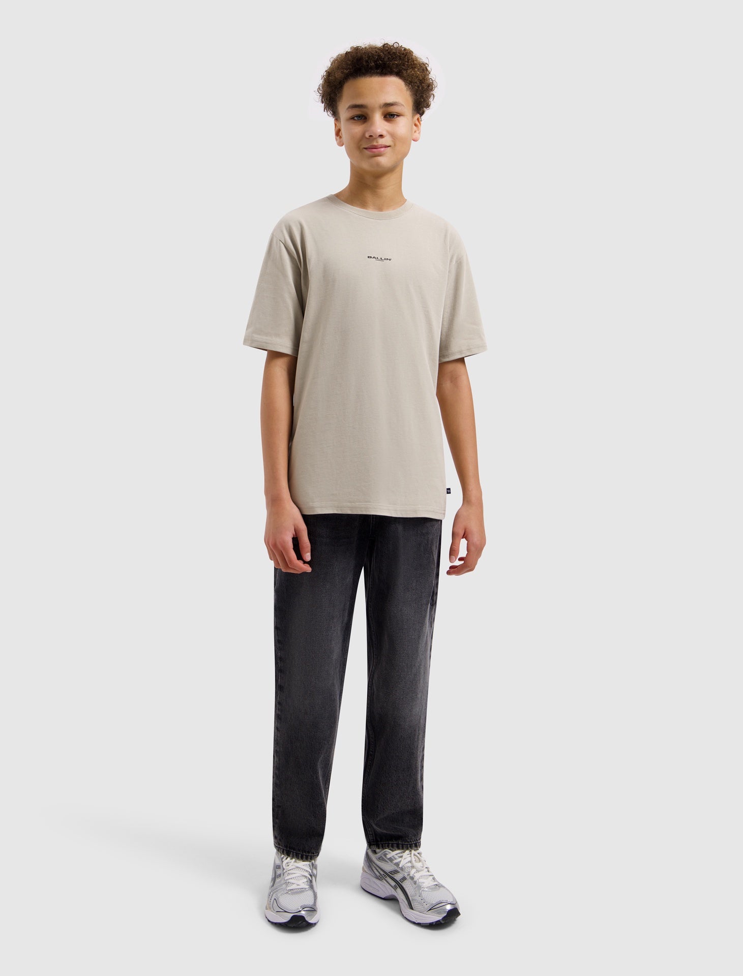 Ballin Junior Abstract Sea Creatures T-shirt taupe
