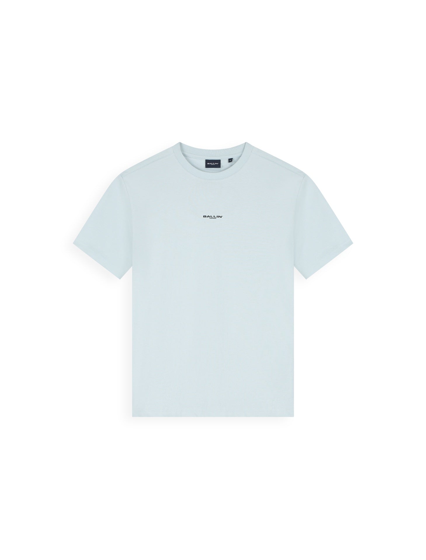 Ballin Junior Stacked Logo Sketch T-shirt licht blauw