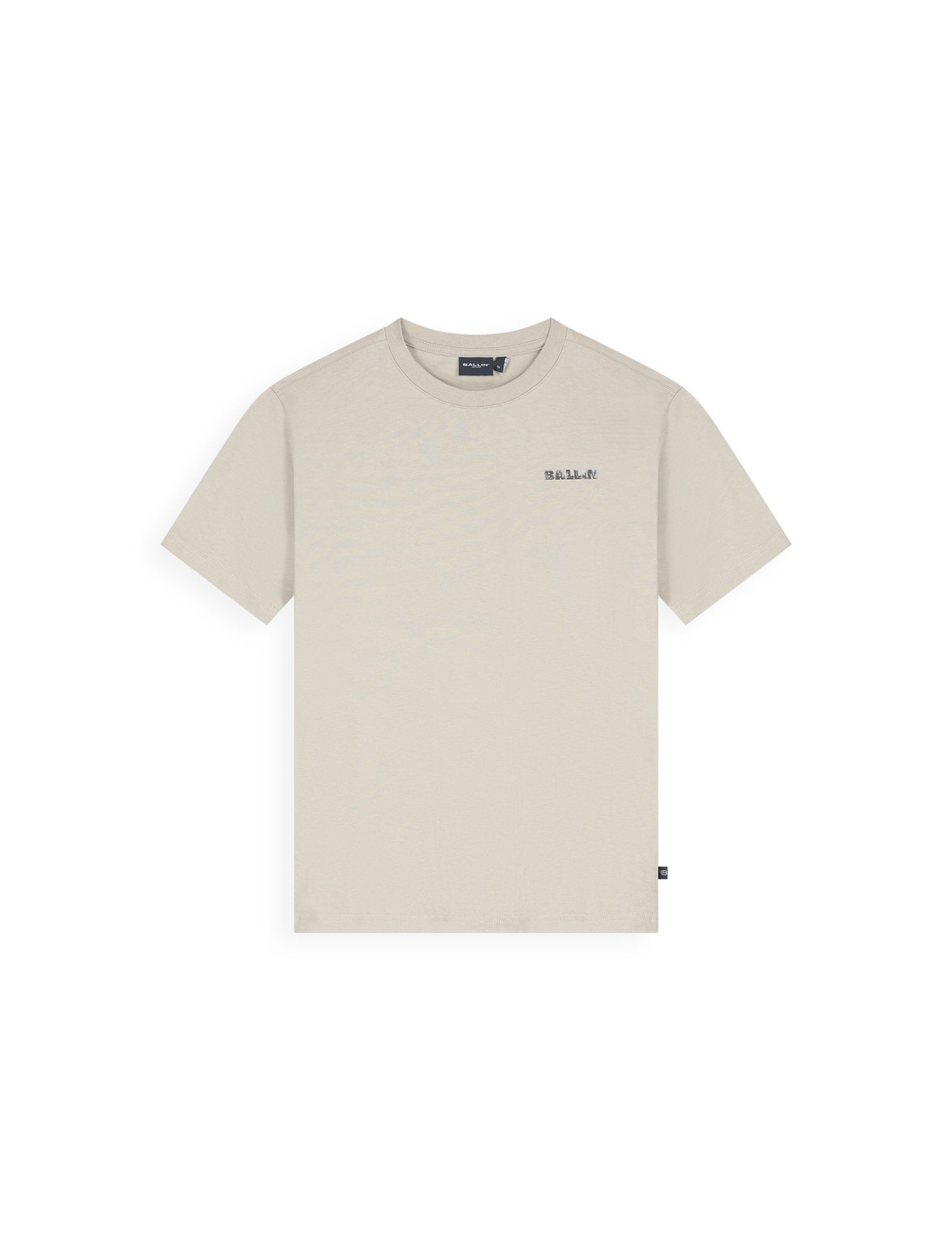 Ballin Junior Watercolor Logo T-shirt taupe