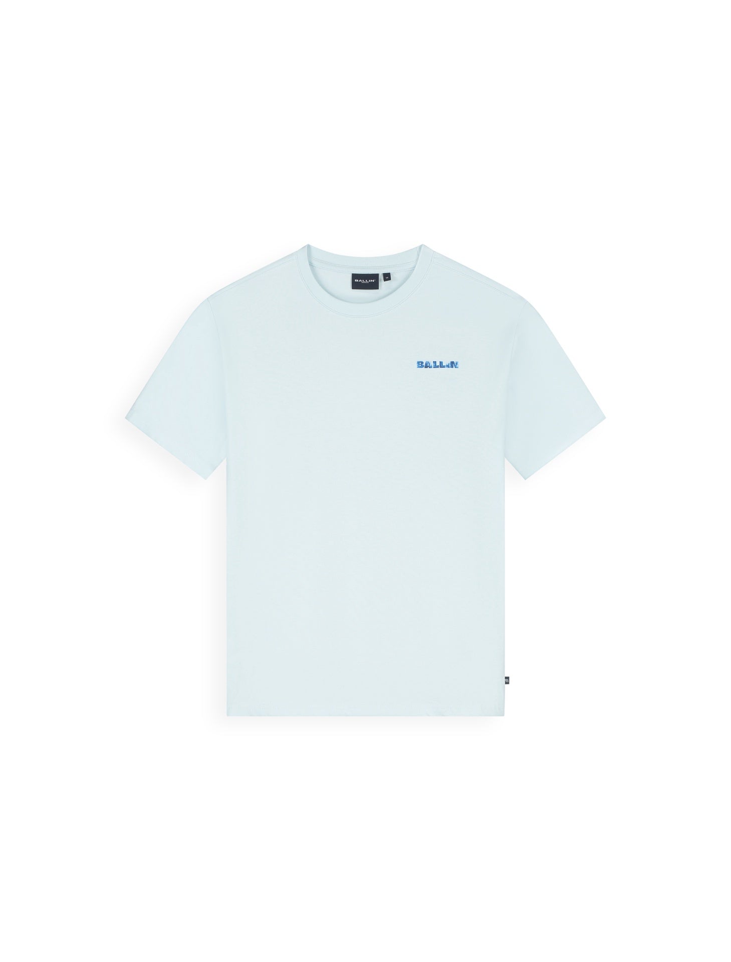 Ballin Junior Watercolor Logo T-shirt licht blauw