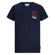 Retour jongens t-shirt donker blauw Bennith