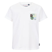 Retour jongens t-shirt wit Zeb