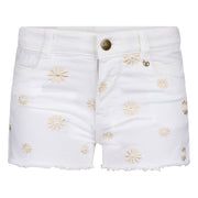 Retour meisjes korte broek denim wit Sevran