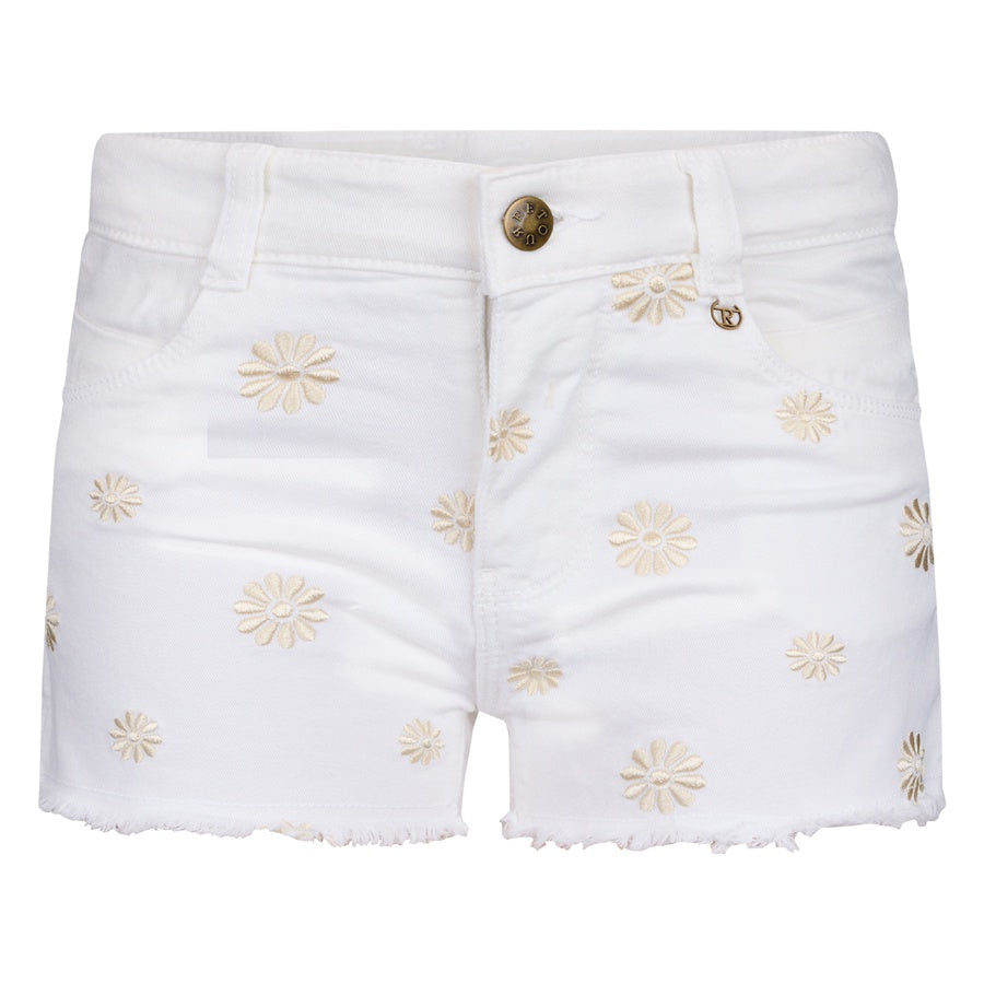 Retour meisjes korte broek denim wit Sevran