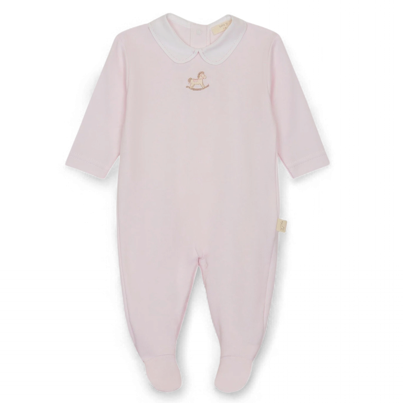 Baby Gi meisjes boxpakje roze paard