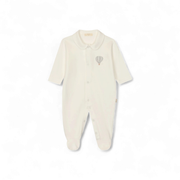 Baby Gi jongens boxpakje wit/blauw luchtballon