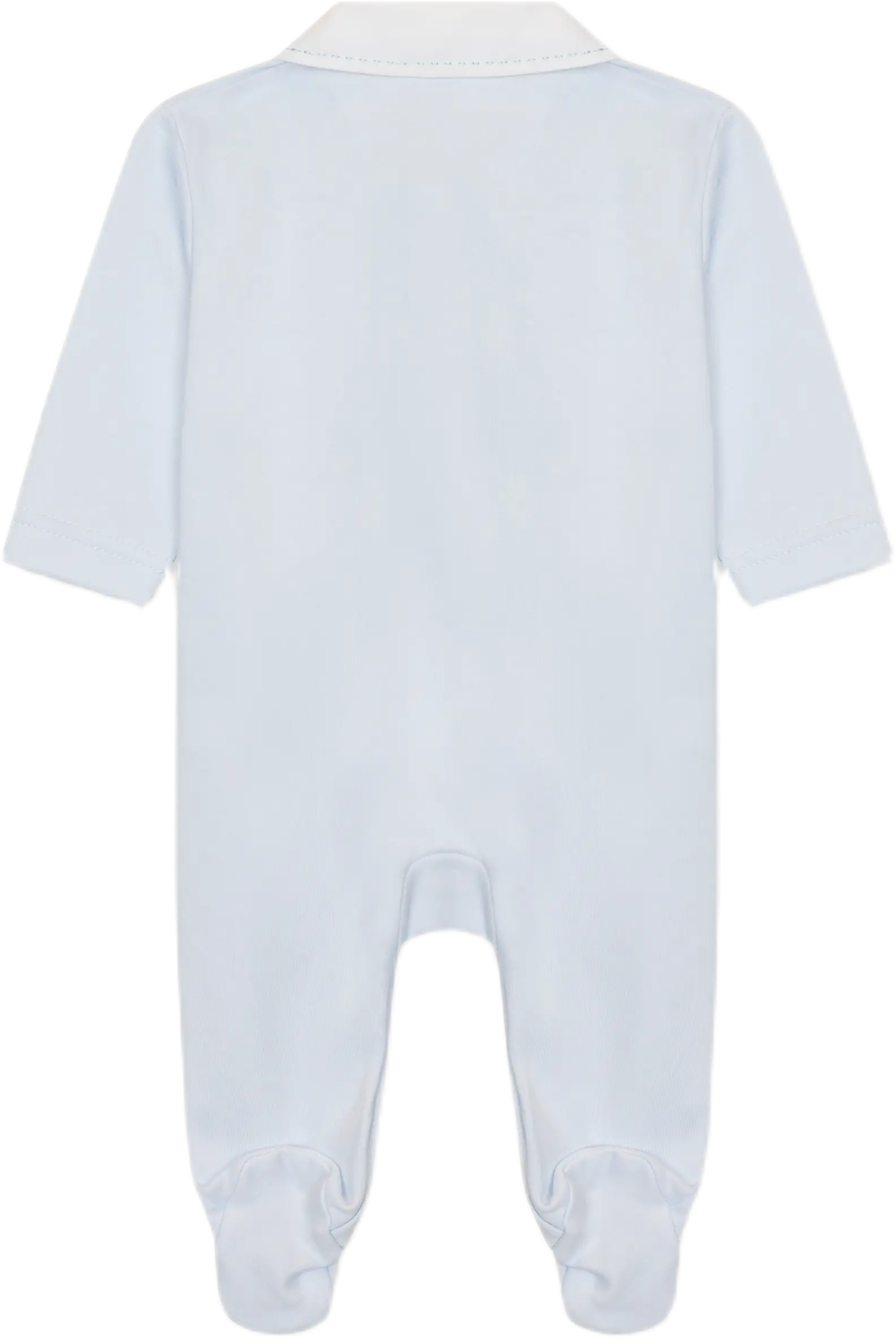 Baby Gi jongens  boxpakje  blauw witte kraag