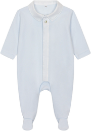 Baby Gi jongens  boxpakje  blauw witte kraag