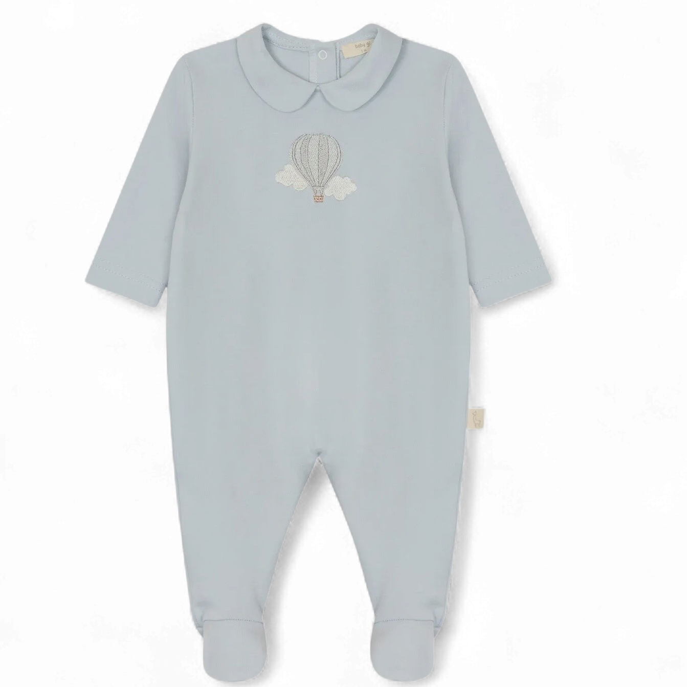 Baby Gi jongens boxpakje blauw luchtballon
