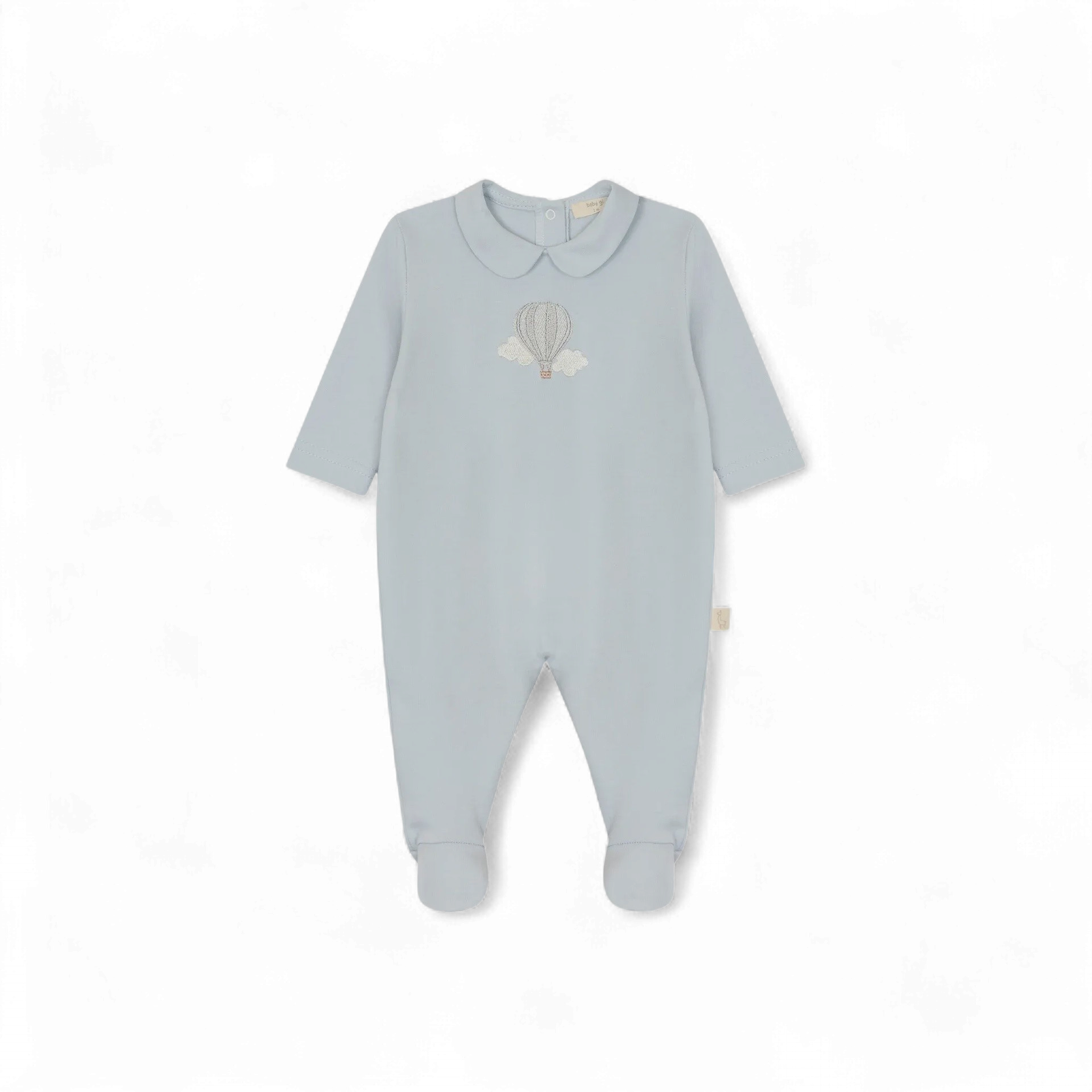 Baby Gi jongens boxpakje blauw luchtballon