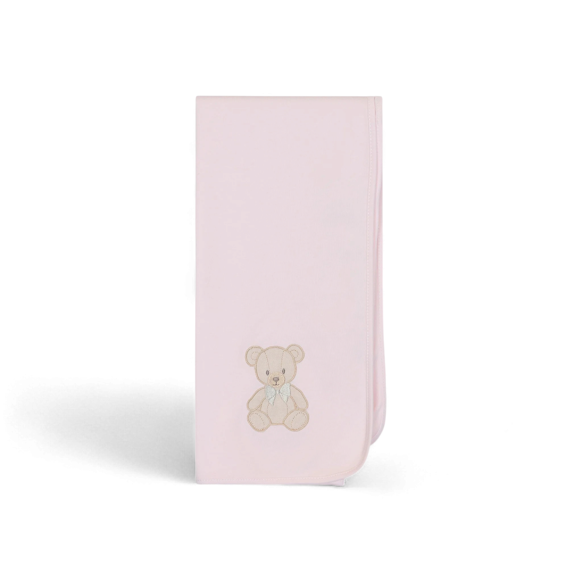 Baby Gi omslagdoek beer roze