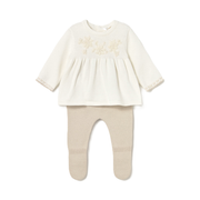 Mayoral Newborn girl's leggings and jumper set