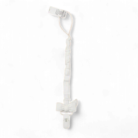 Baby Gi speenkoord kant strik wit