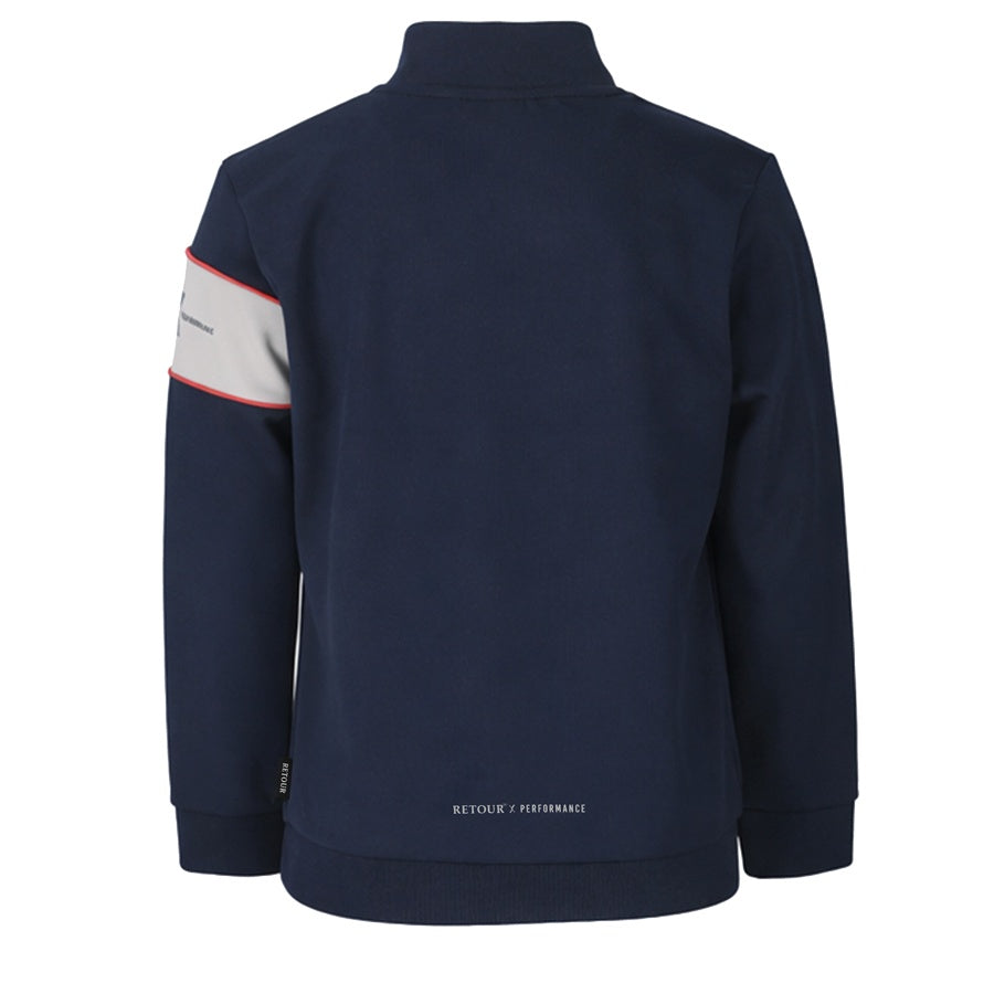 Retour jongens joggings vest donker blauw Goal