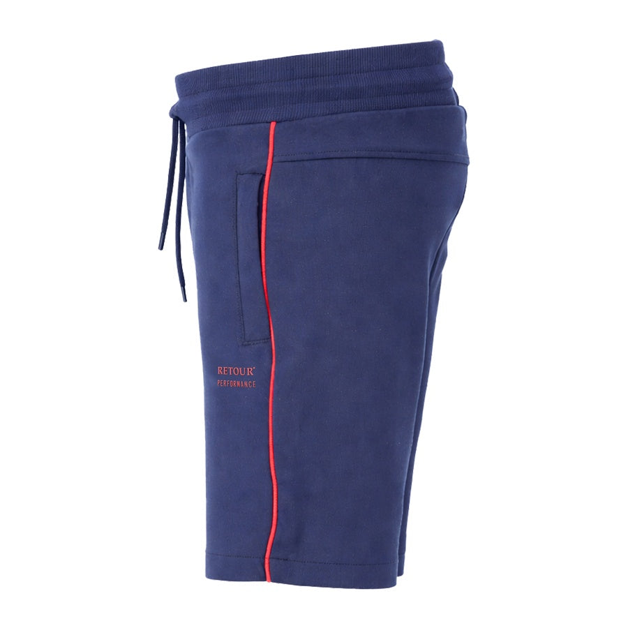 Retour jongens jogging broek kort donker blauw Pyke