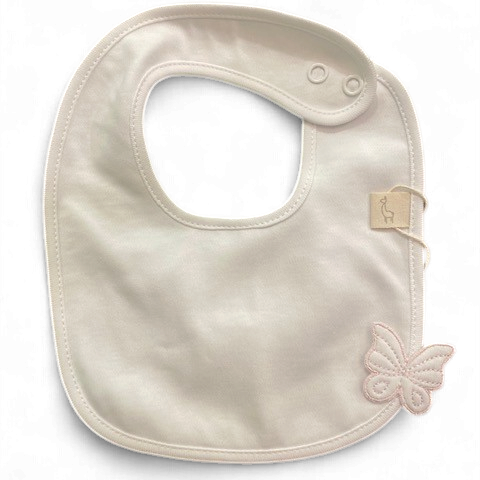 Baby Gi slabber vlinder wit