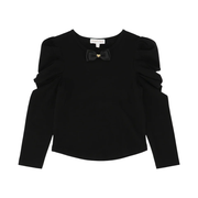 Angels face Aubrey Top Black