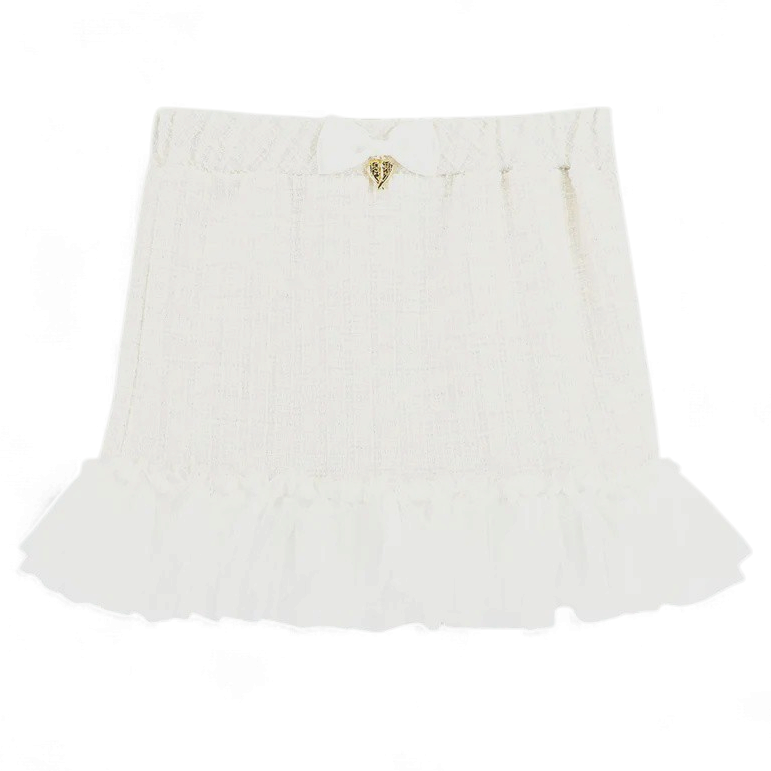 Angel’s Face  Marylouise Tweed Skirt Snowdrop